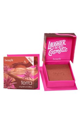Benefit Cosmetics Brightening Powder Blush in Terra Mini