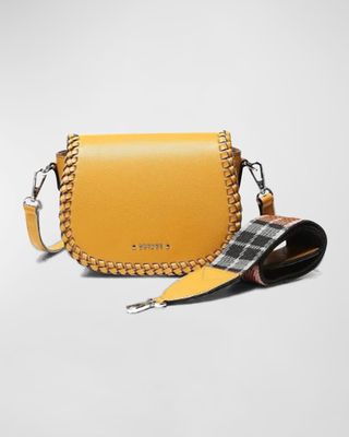 Bentley Flap Leather Crossbody Bag