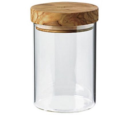 BERARD 0.6L Olivewood Glass Jar