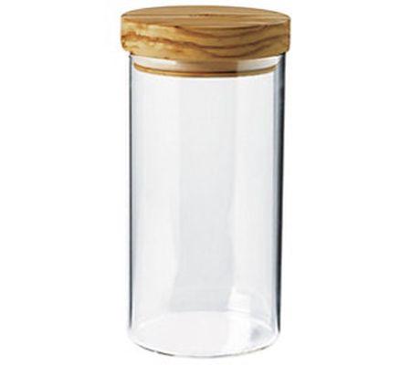 BERARD 0.9L Olivewood Glass Jar