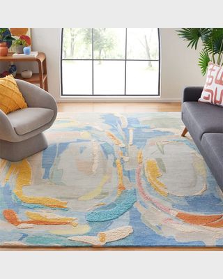 Berenice Hand-Knotted Rug, 6' x 9'