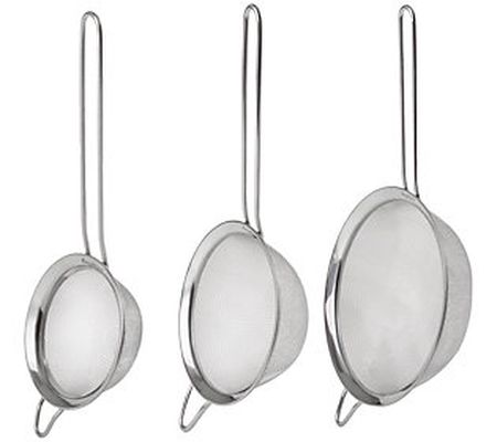 BergHOFF 3-Piece Stainless Steel Graduated Stra iner Set