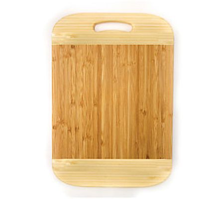 BergHOFF Bamboo Two-tone Rectangular Handled Cu tting Board