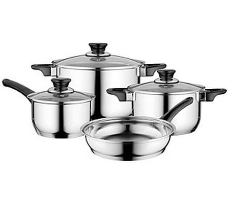 BergHOFF Essentials Gourmet 7pc Stainless Steel Cookware Set
