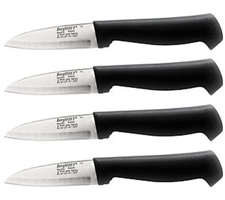 BergHOFF Geminis Set of 4 4" Stainless Steel Pa ring Knife