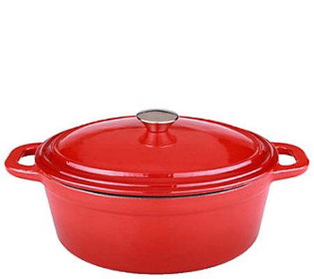 BergHOFF Neo 8-qt Cast-Iron Oval Covered Casser ole