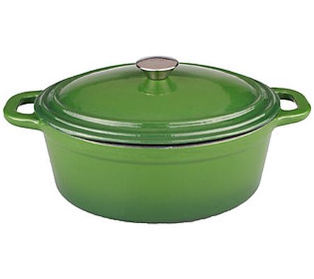 BergHOFF Neo 8-Qt Cast Iron Oval Covered Dutch Oven