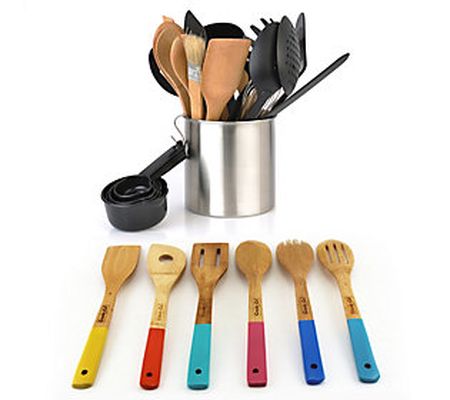 BergHOFF Studio 29-Piece Nylon and Bamboo Tool et