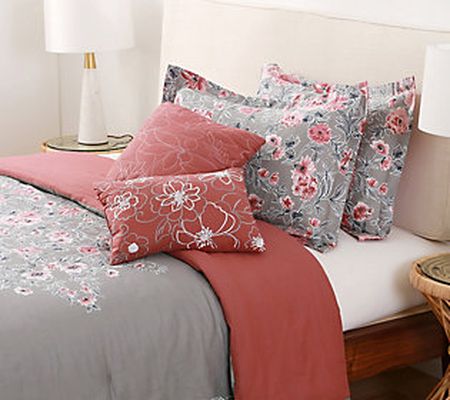 Berkshire Avery Floral Comforter Set FUL/QU