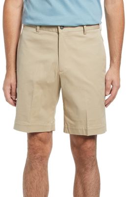 Berle Charleston Khakis Flat Front Stretch Twill Shorts