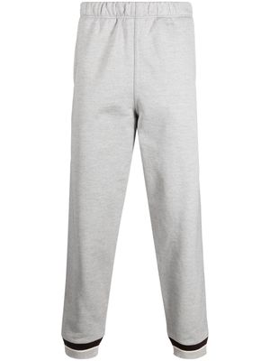 Berluti logo-embroidered track pants - Grey