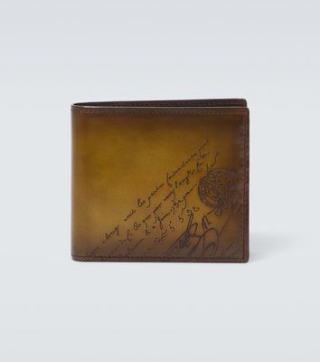 Berluti Makore Scritto leather wallet