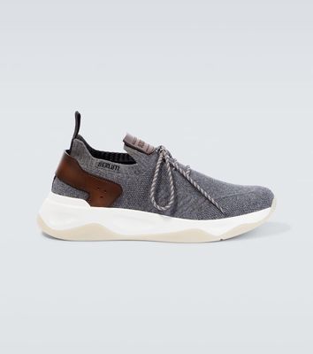 Berluti Shadow cashmere knit sneakers