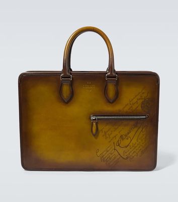 Berluti Un Jour Scritto leather briefcase