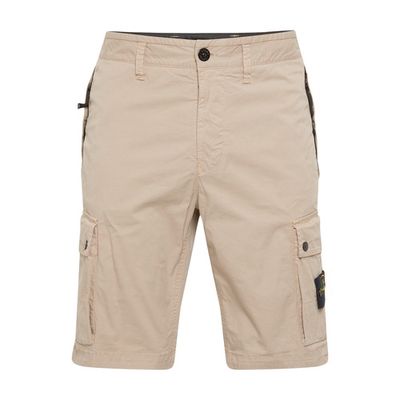 Bermuda Slim logo patch shorts