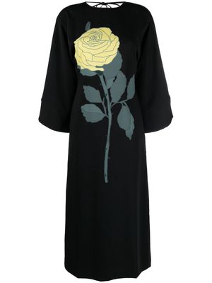 Bernadette Emmanuelle floral-print dress - Black