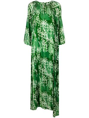 Bernadette Georgina floral-print maxi dress - Green