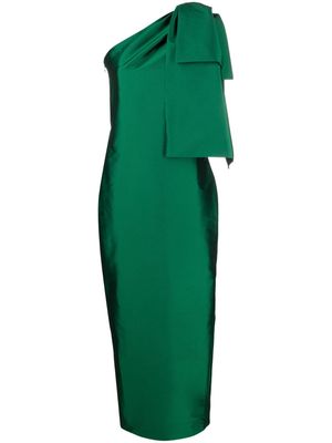 Bernadette Josselin bow-embellished midi dress - Green