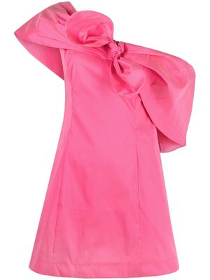 Bernadette Luca bow-embellished minidress - Pink