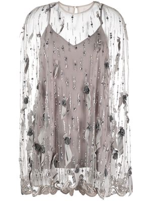 Bernadette Noah sequin minidress - Grey