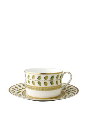 Bernardaud Constance porcelain tea cup & saucer - White