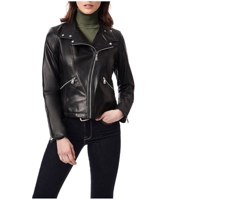 Bernardo Genuine Leather Jacket