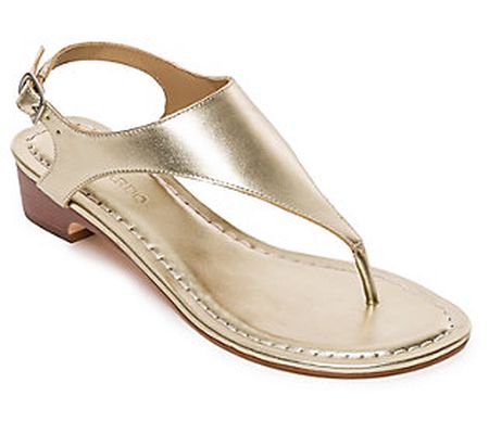 Bernardo Leather Sandals - Gala