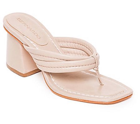 Bernardo Leather Thong Sandal - Miami Flair