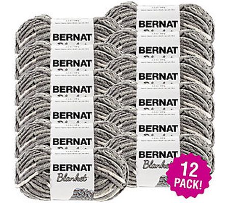 Bernat Blanket Multipack of 12 Steel Yarn