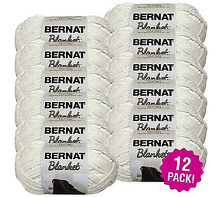 Bernat Blanket Multipack of 12 White Yarn