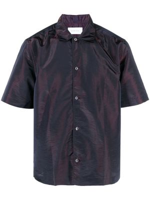 Berner Kühl short-sleeve buttoned shirt - Brown