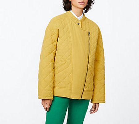 Bernie Quilted Cotton Bomber Jacket