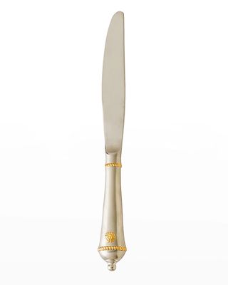 Berry & Thread Bright Satin with Gold Accents Dinner Knife