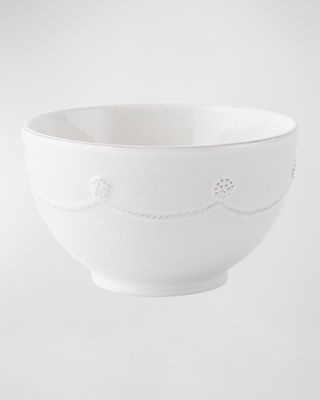 Berry & Thread Cereal Bowl - Whitewash