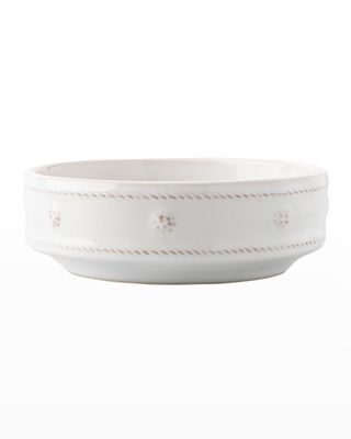 Berry and Thread Whitewash Large Pet Bowl