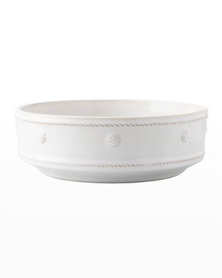 Berry and Thread Whitewash Small Pet Bowl