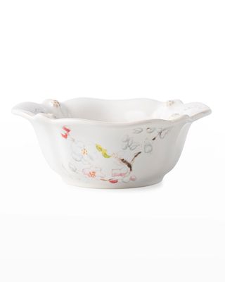 Berry Thread Floral Sketch Cherry Blossom Cereal/Ice Cream Bowl