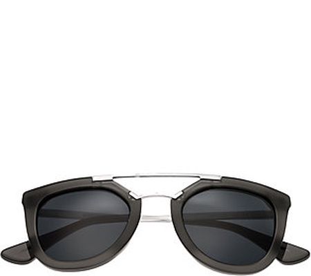 Bertha Ella Gray Sunglasses w/ Polarized Lenses