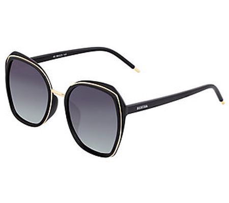 Bertha Polarized Square Sunglasses - Jade