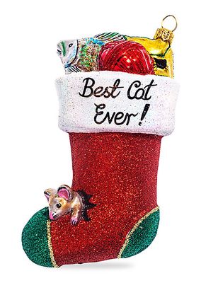 Best Cat Ever Stocking Ornament