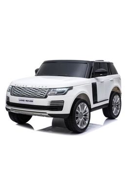 Best Ride on Cars Range Rover Two Seater 12V Ride-On Toy Car in White