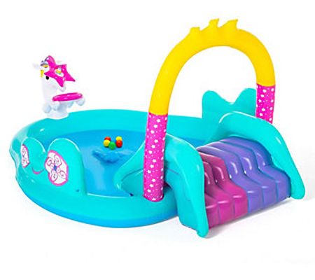 Bestway H2OGO! Magical Unicorn Carriage Play Po ol Center