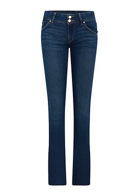 Beth Mid-Rise Boot-Cut Jeans