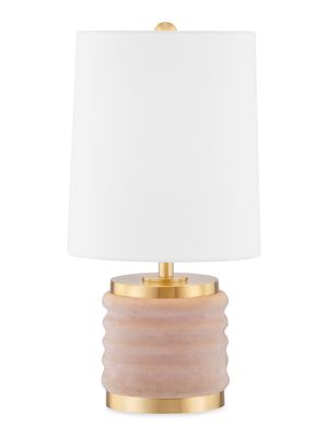 Bethany Single-Light Table Lamp - Blush Combo