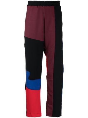 Bethany Williams colour-block track pants - Multicolour