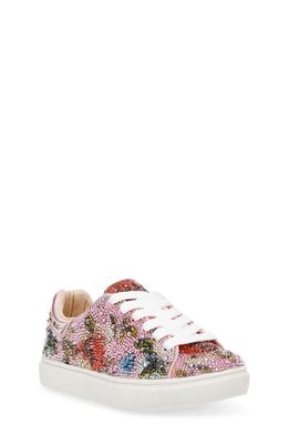 Betsey Johnson Sidny Crystal Sneaker in Floral Multi