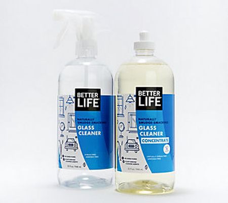 BETTER LIFE Glass Cleaner w/ 32 oz Refill
