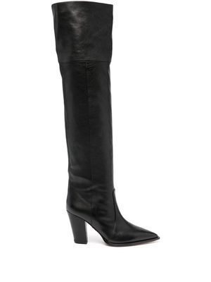 BETTINA VERMILLON Hannah 85mm thigh-length boots - Black