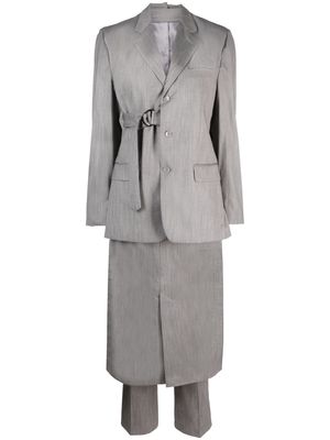 BETTTER Norman single-breasted wool blend suit - Grey