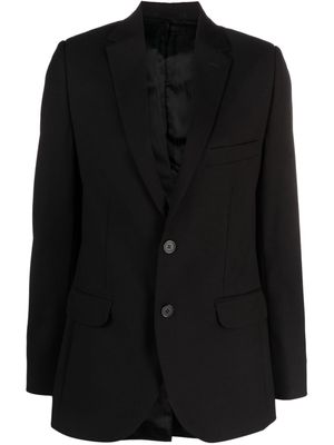 BETTTER single-breasted wool blend blazer - Black